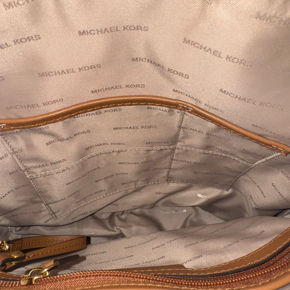 Michael Kors Signature Rhea Medium Slim Backpack - Picture 10 of 10